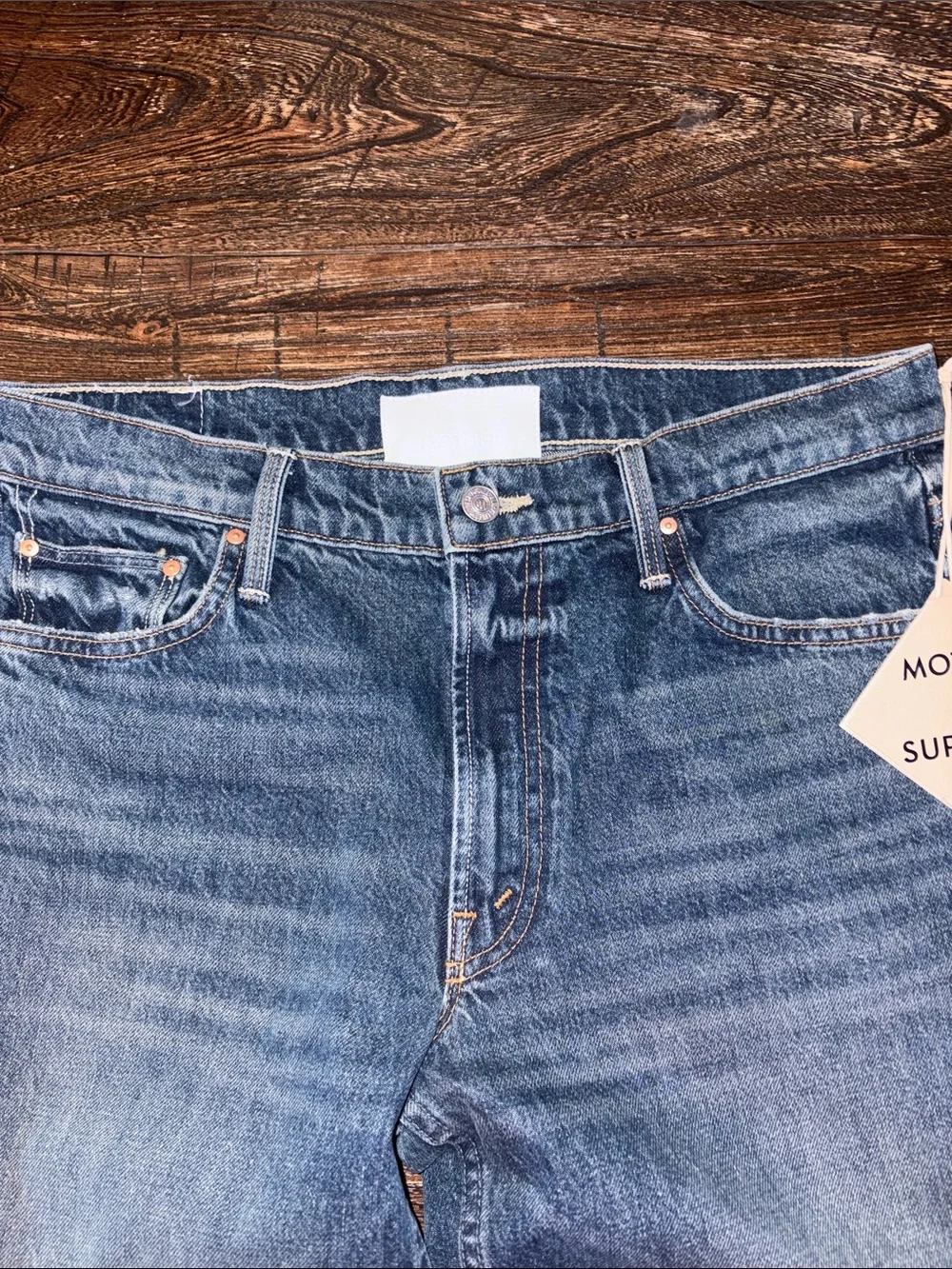 Mother Superior The Reifler Jeans After Midnight Size 30 NWT - Picture 10 of 14